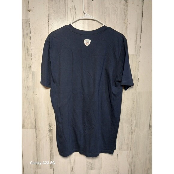 Nike NFL Training Tee Seattle Seahawks Football Men's Medium Blue - Picture 4 of 4